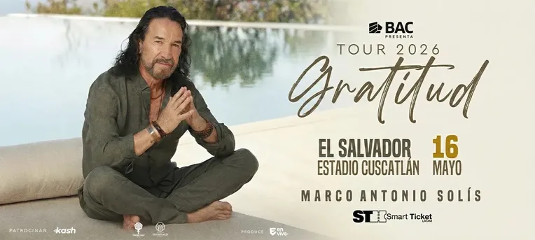 Marco Antonio Solís Tour Gratitud